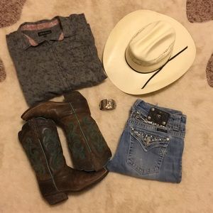 Floral Button Down Shirt